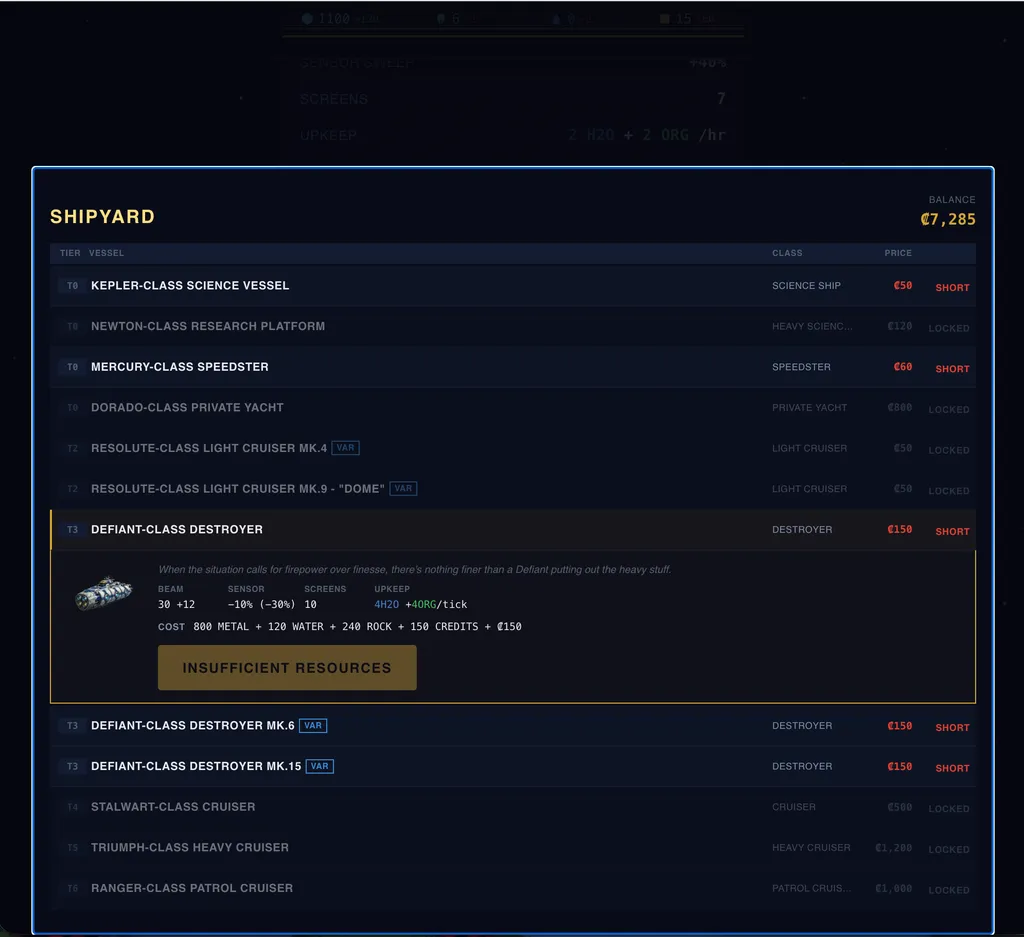 Galactic Conflict screenshot 4