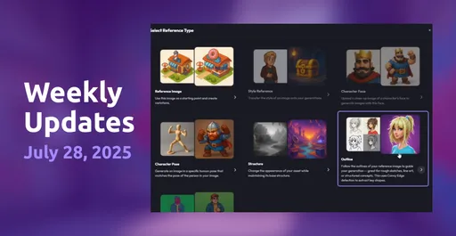 Outline references and Topaz upscaling